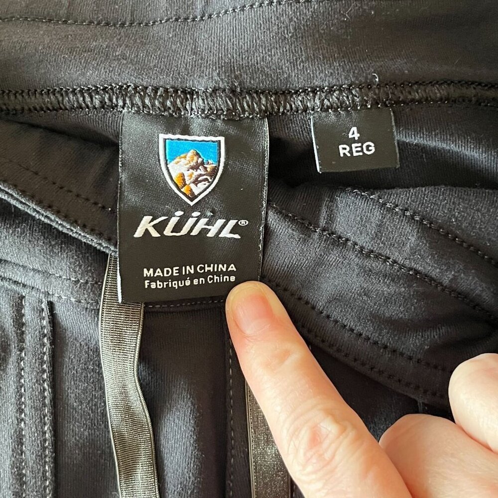 Kuhl Born in the Mountains Gray Hiking Outdoor Travel Cargo Pants Size 4 Women’s - Picture 7 of 10